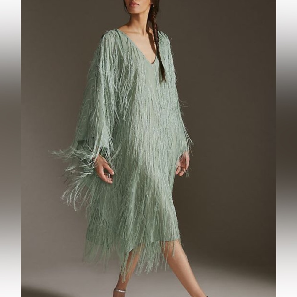 Maeve Fringe Dress